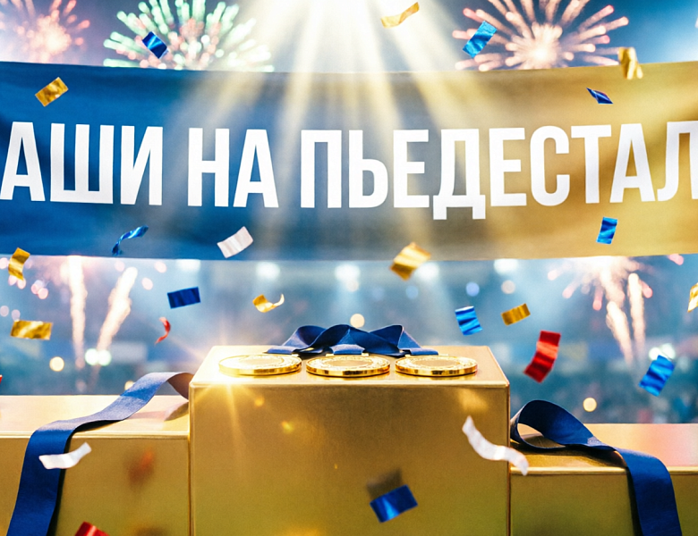 Наши на пьедестале!