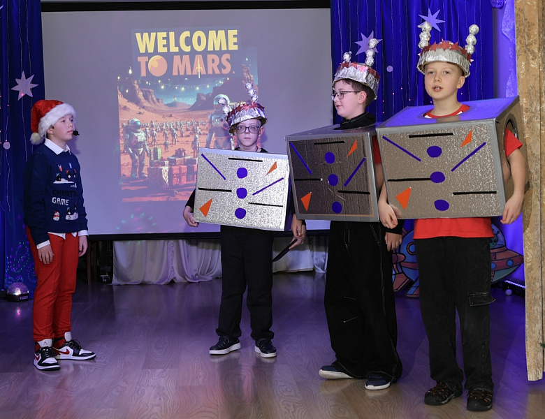 Рождественний полёт со спектаклем «Christmas in Space»  - 2025