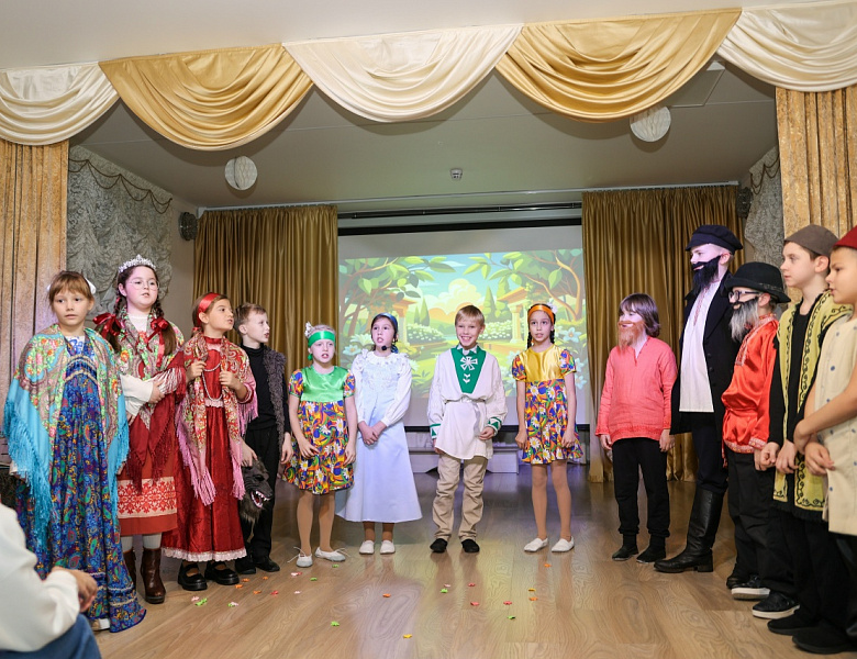 Аленький цветочек. Спектакль 3 класса