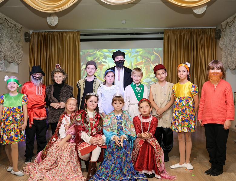 Аленький цветочек. Спектакль 3 класса