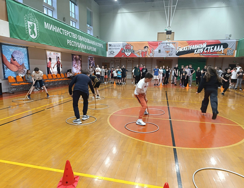 Веселые старты к 23февраля в старшей школы - 2026