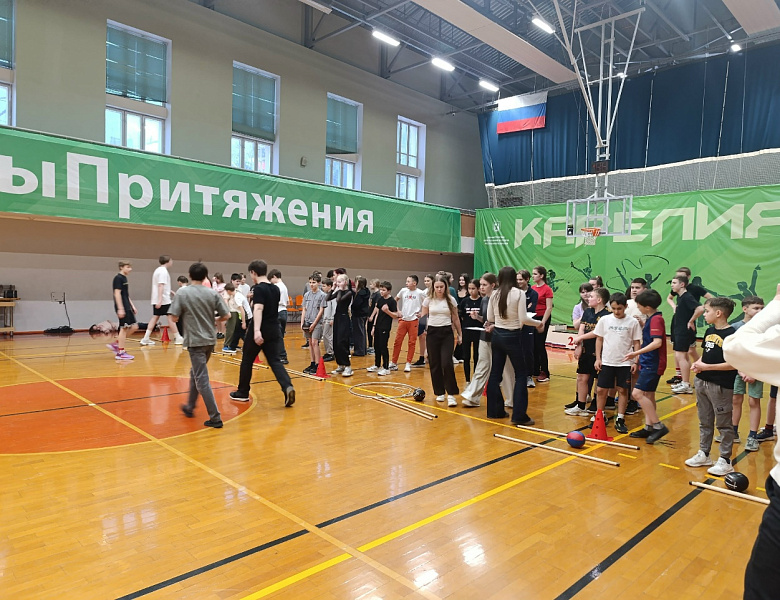 Веселые старты к 23февраля в старшей школы - 2026